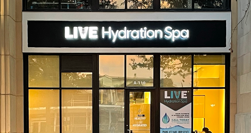 Front & Halo-Lit Channel Letters in Houston