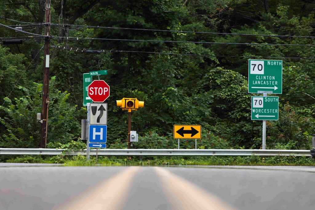 Traffic signs and symbols