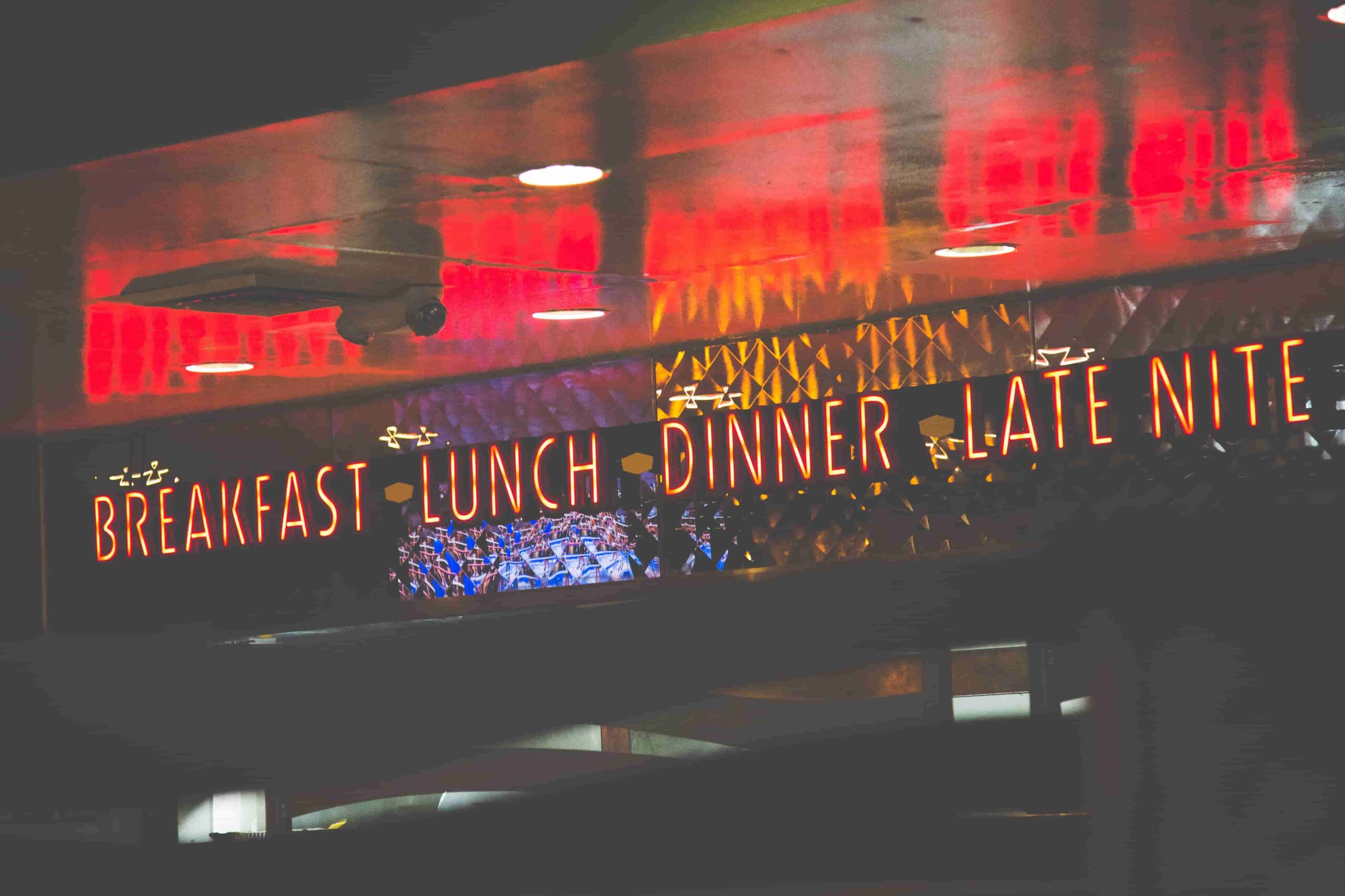 restaurant sign